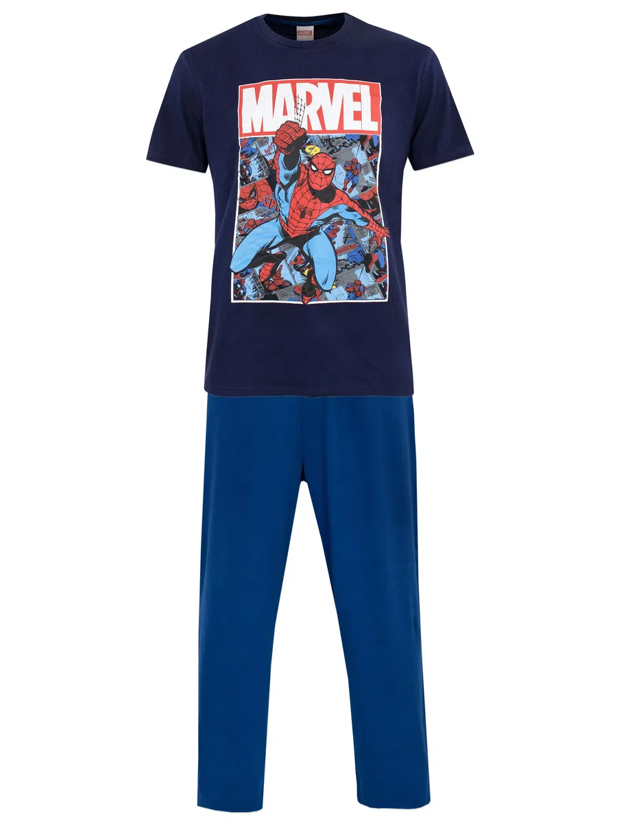Marvel Pijamas para Hombre Spiderman