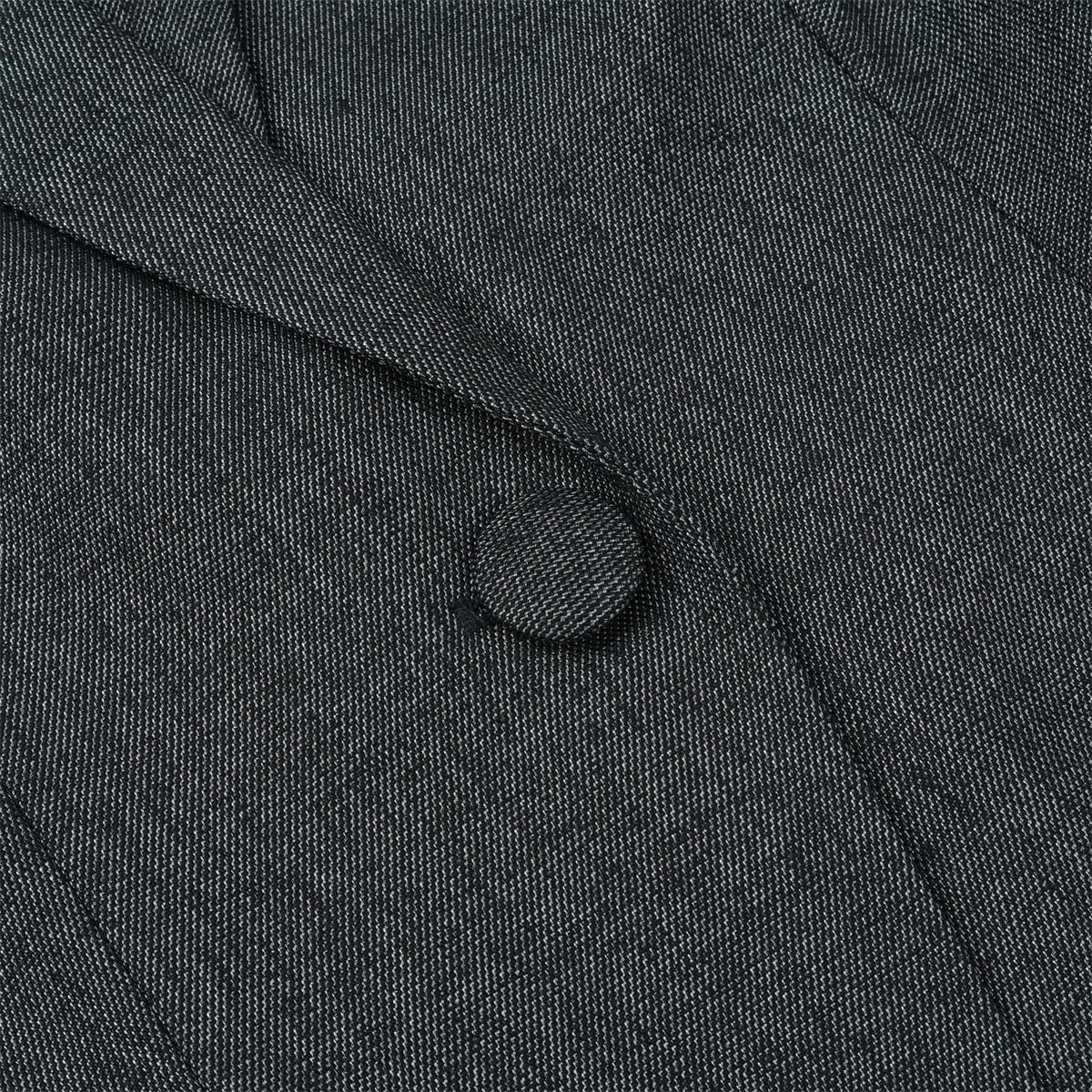 YUNCLOS Chaquetas de traje de manga larga para mujer, chaqueta formal para el trabajo, la oficina, elegante chaqueta de traje de negocios, gris oscuro, 36