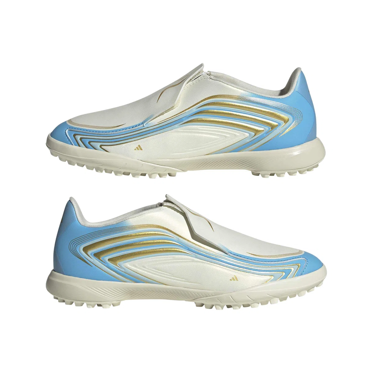 adidas F50 Messi League Laceless Turf Football Kids ZapatillasUnisex niños