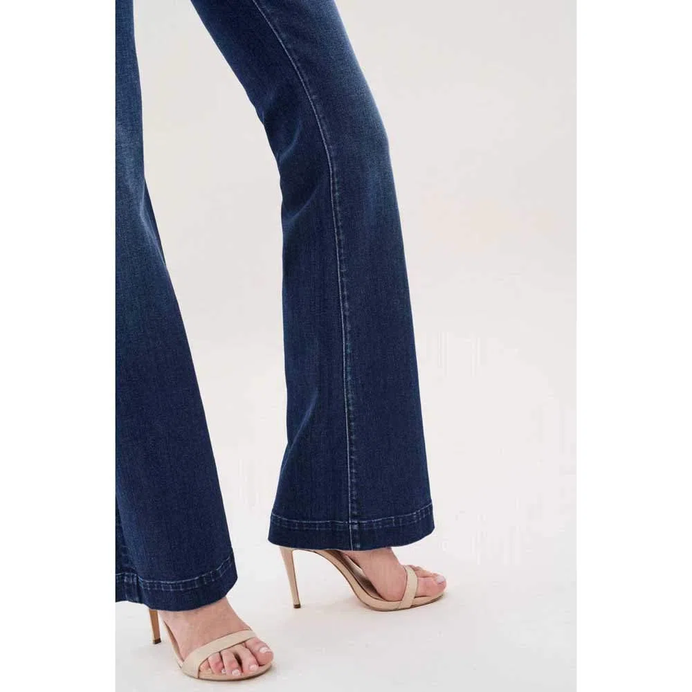Salsa Vaqueros Wonder Push UP Flare EN Denim Oscuro