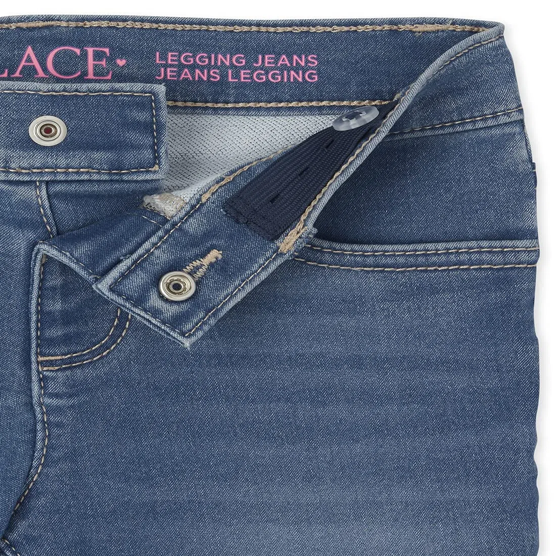 The Children's Place Stretch Denim Jeggings Leggins para Niñas