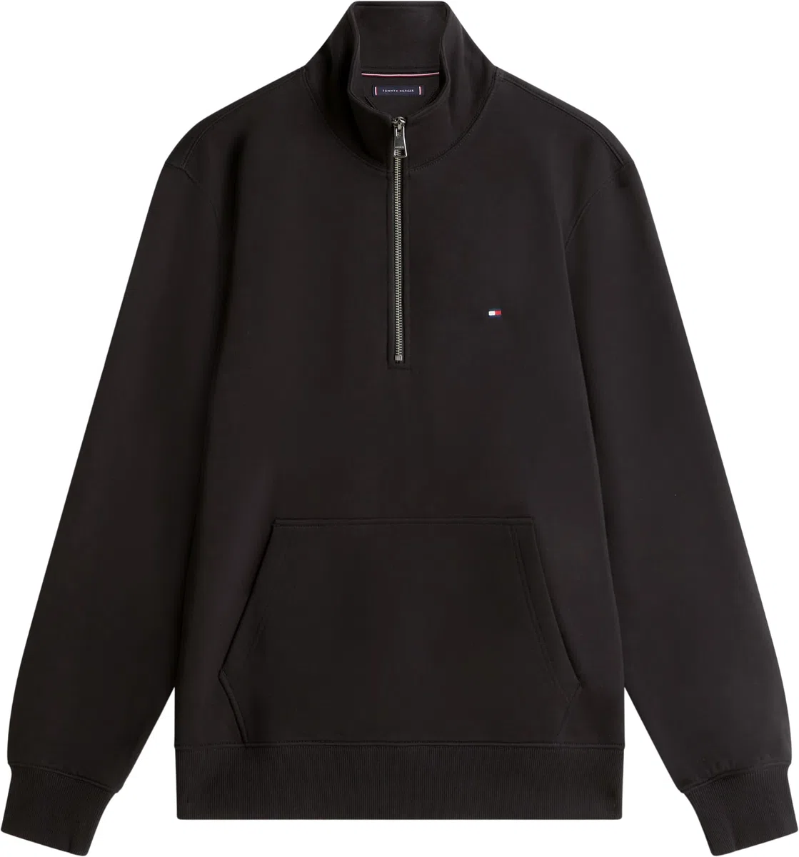 Tommy Hilfiger Essential Terry New 1/4 Zip Mw0mw43115 Sudadera con Media Cremallera Hombre