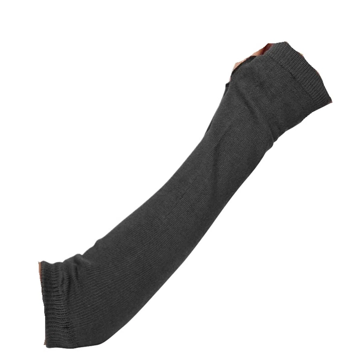 3 pares de guantes largos sin dedos, puños for mujeres y hombres, for exteriores, coderas, manoplas elásticas for invierno, calentador brazo