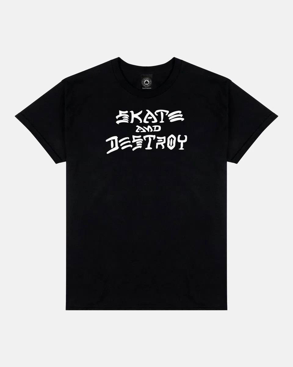 Thrasher Skate and Destroy Camiseta Hombre (Pack de 1)