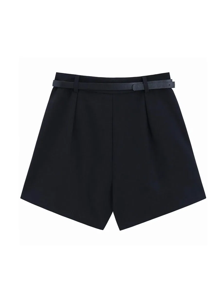 Falda Corta De Mujer - Pantalones De Falda Plisados para Mujer, Estilo Preppy De Verano, Falda De Cintura Alta, Pantalones Cortos De Falda De Línea A