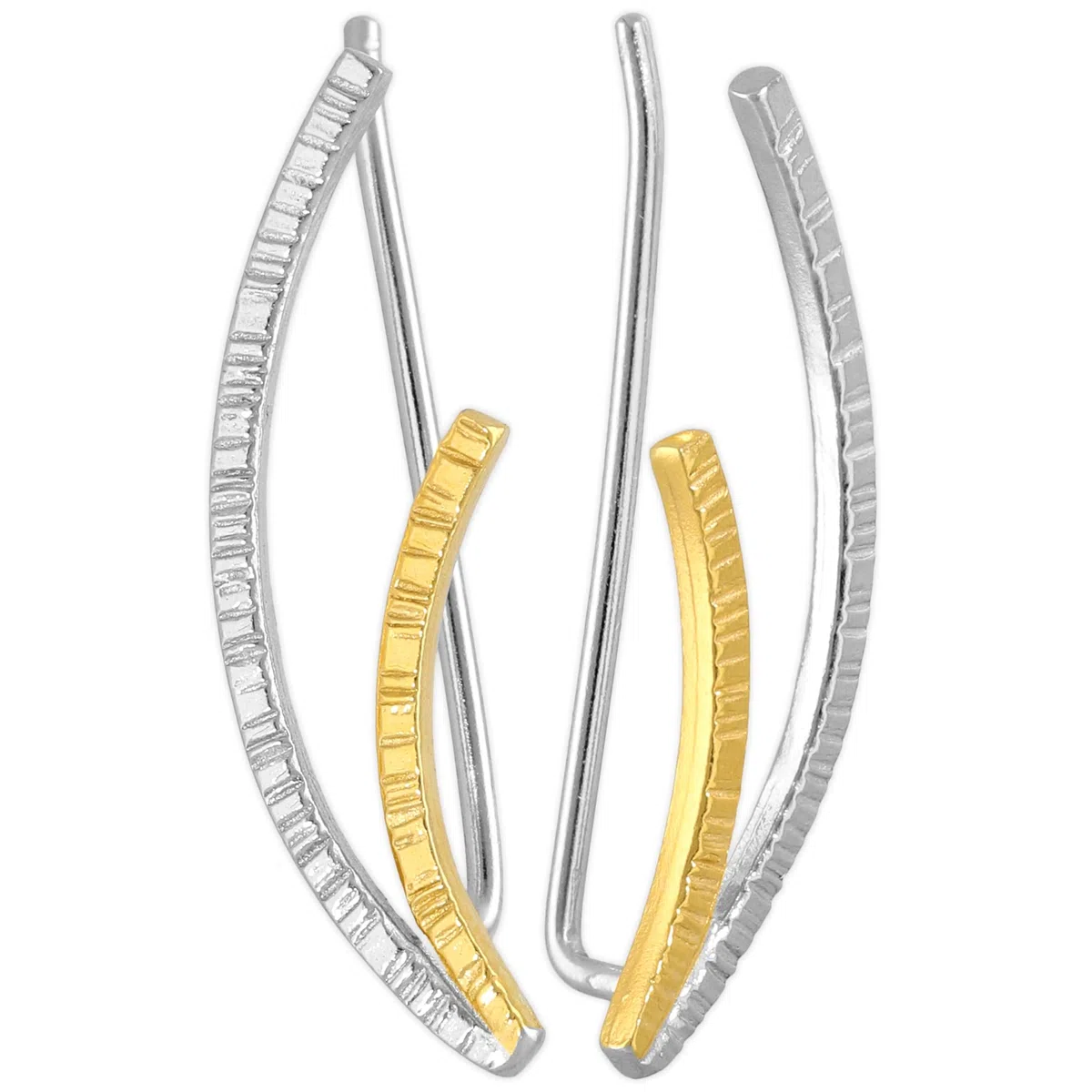 Pendientes trepadores de plata de ley, pendientes, regalo, pendientes extravagantes, pendientes minimalistas, pendientes, pendientes hipoalergénicos de Emmanuela, regalo del día de la madre mamá