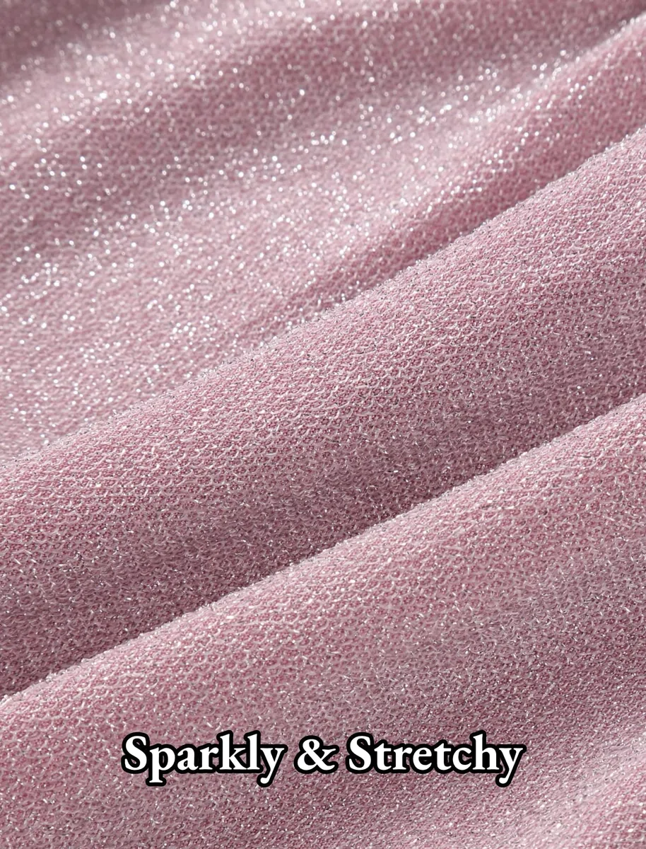 EXARUS Vestido formal de manga larga y tirantes delgados para niñas, para fiesta de adolescentes, baile, adolescente, fruncido, ajustado, lindo vestido | Minivestido ajustado de manga larga con tirantes delgados para adolescentes, para ocasiones especiale