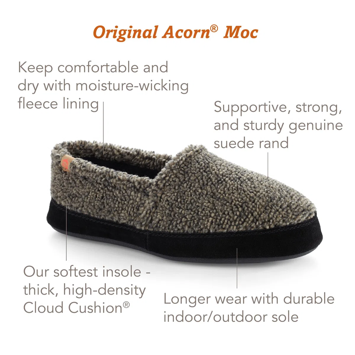 Acorn Zapatillas Unisex para Adultos