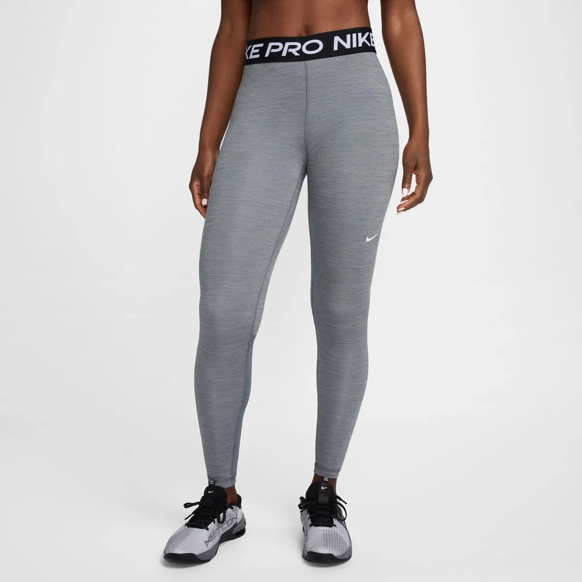 Nike CZ9779 W NP 365 Tight Leggings Women's Smoke Grey/htr/Black/White 2XL