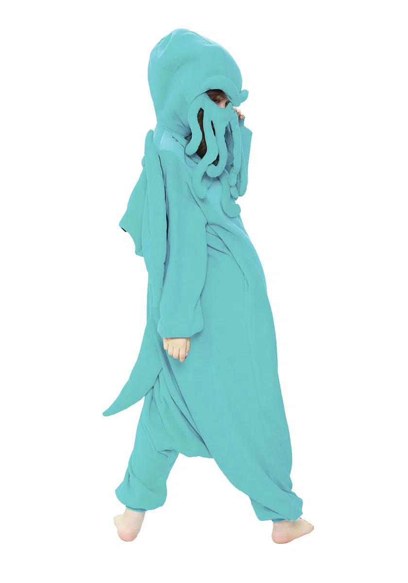 Cthulhu Onesie Kigurumi Mono Entero Onesie Disfraz Jumpsuit | SAZAC Kigurumi | para Niños y Adultos | XL (170 – 195 cm)