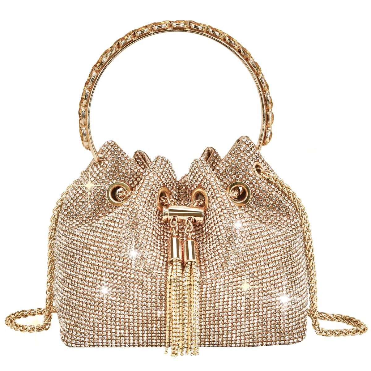 TOPALL Bolso Fiesta Mujer,Bolso de Fiesta Pequeña, Bolso de Mano Noche,Bolso de Mano para Mujer con Purpurina, Bolso Cruzado, Bolso de Novia para Boda, Evento, Citas, Cóctel