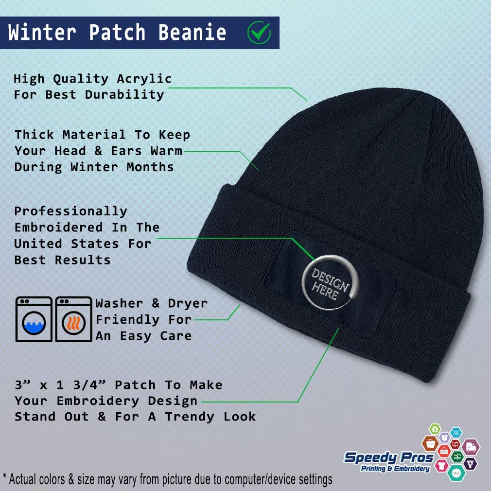 Gorro con parche personalizado con diseño de peces y truchas, para hombre y mujer