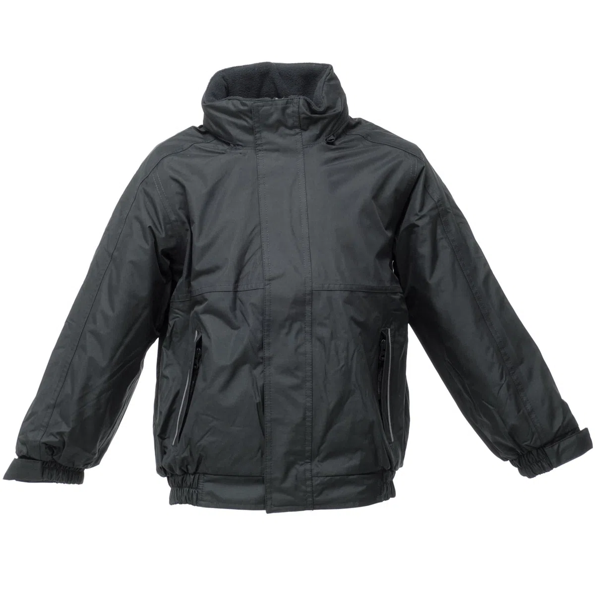 Regatta Kids Dover Waterproof Fleece Lined Jacket With Safety Reflective Piping Jackets Waterproof Insulated niño (Pack de 1)