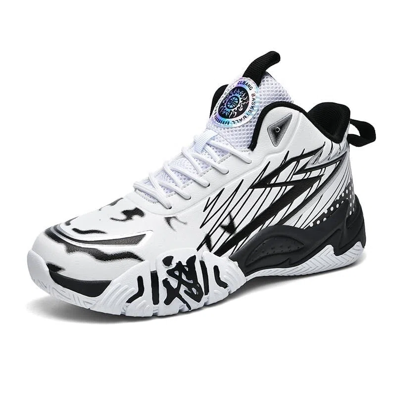 Zapatillas de Baloncesto Alto Unisex Acolchadas, Entrenamiento Casual
