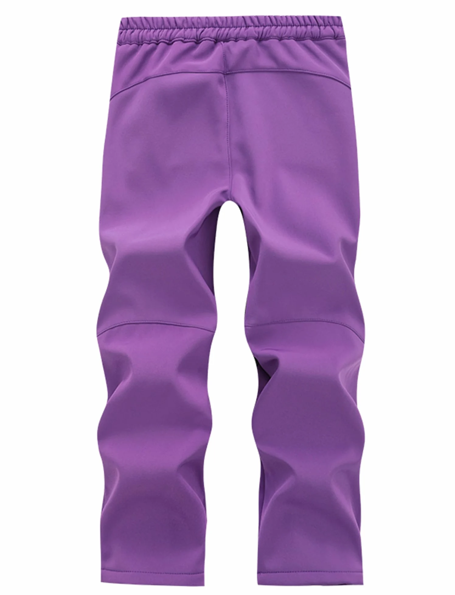 Maeau Pantalones de invierno para niños y niñas, forrados, cálidos, impermeables, para niños de 4 a 14 años, para exteriores, resistentes al viento, pantalones de invierno con forro polar, pantalones