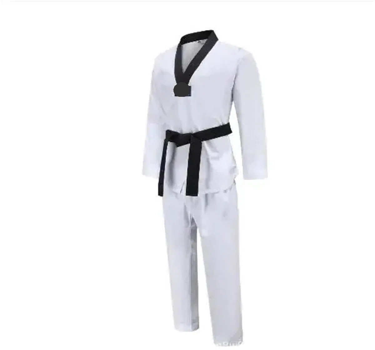 Traje De Judo Trajes de Judo, Disfraces, Ropa, Uniformes Blancos de Taekwondo, Karate, Judo, Dobok, Ropa for Adultos, Uniforme Gi de Manga Larga Unisex(160cm)