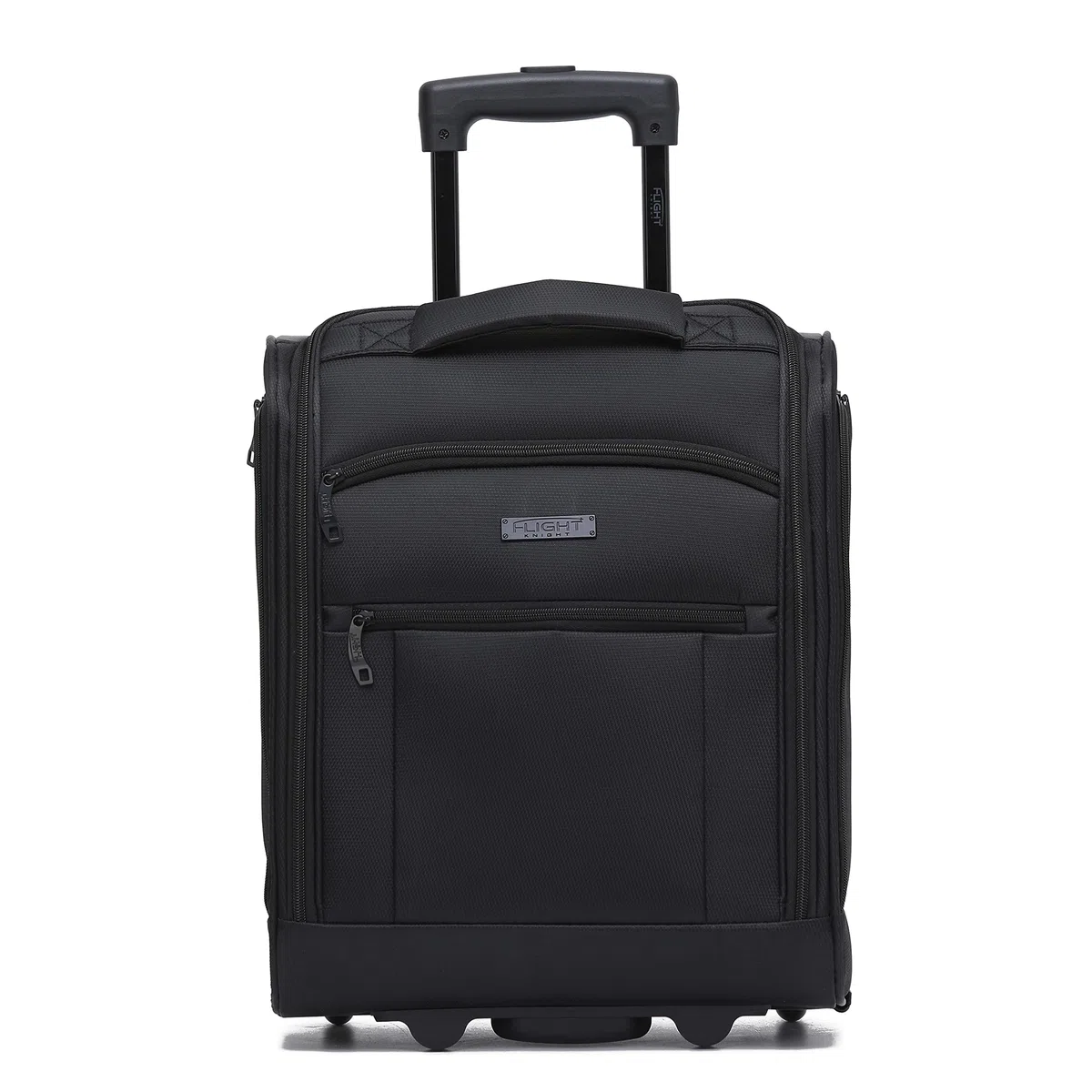 Flight Knight Maleta de Mano Bajo Asiento Embarque No Prioritario easyJet 45x36x20-2 Ruedas - Maleta de Cabina de Tela Suave, Ultraligera y Duradera