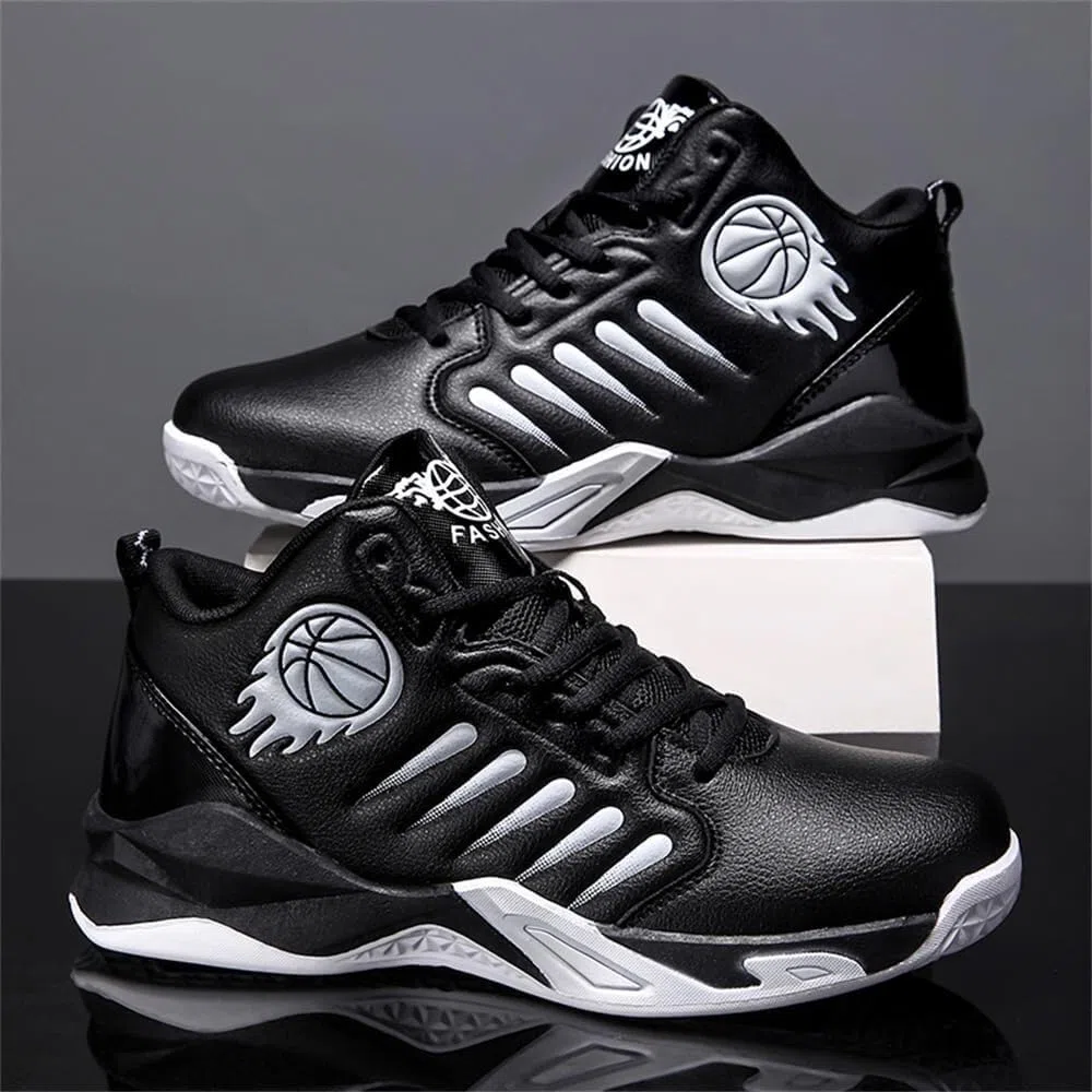 Genérico Zapatillas de Baloncesto caña Alta for Hombre, Antideslizantes, Resistentes al Desgaste, con amortiguación y Rebote, for Entrenamiento Deportivo Aire Libre Zapatos para Caminar