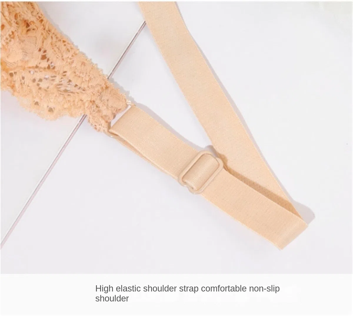Sujetador Deportivo Suave Sujetador Ajustable Antideslizante Cómodo Y Transpirable De Talla Grande Sin Aros For Mujer para Yoga Entrenamiento(White,44/100D)