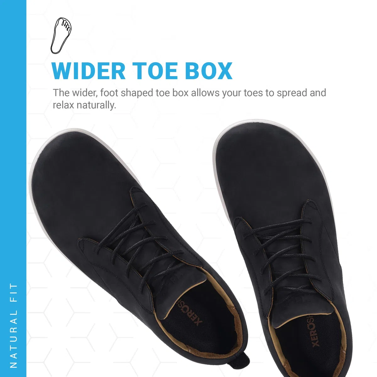 Xero Shoes Glenn Dress Casual Leather Shoes – Lightweight, Comfortable Business Shoes for Men