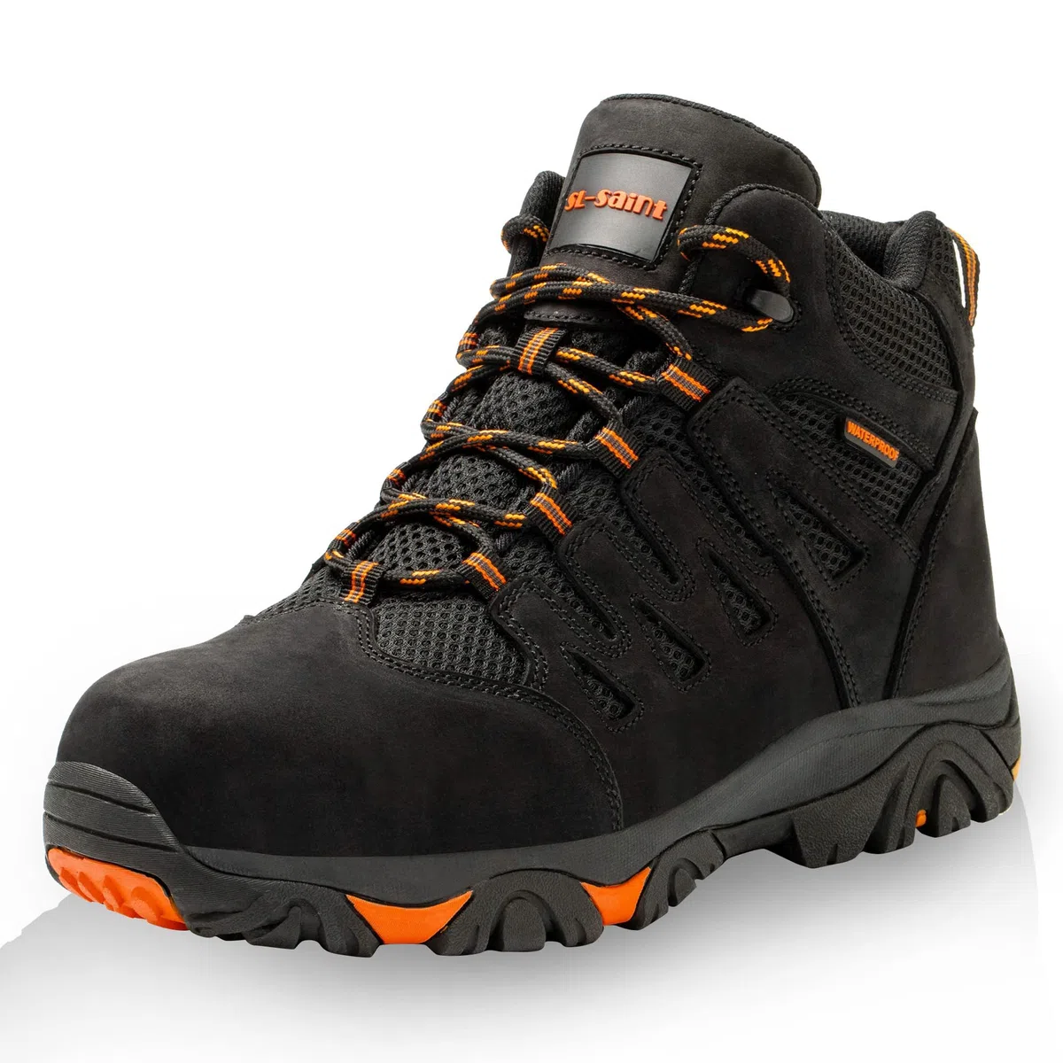 Para hombre Impermeables Botas Senderismo Nobuk Zapatos | Cuero Auténtico