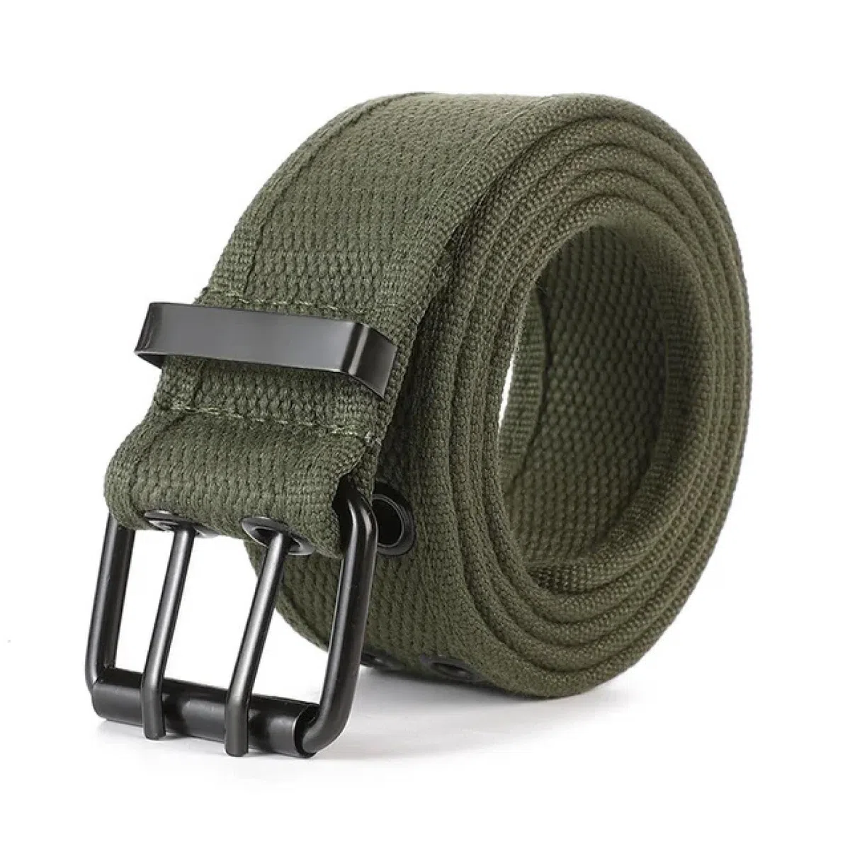 Cinturones de hombre, estilo militar, de lona y nailon, estilo táctico, informal y moderno.