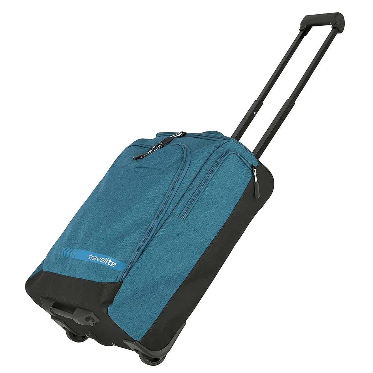 travelite Bolsa de Viaje Trolley con Ruedas pequeña, práctica Funda de Equipaje de Mano para Vacaciones y Deportes, 55 cm, 44 litros