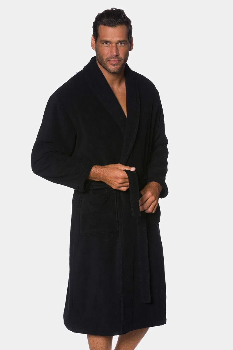 JP 1880 Sky - Albornoz de rizo para hombre
