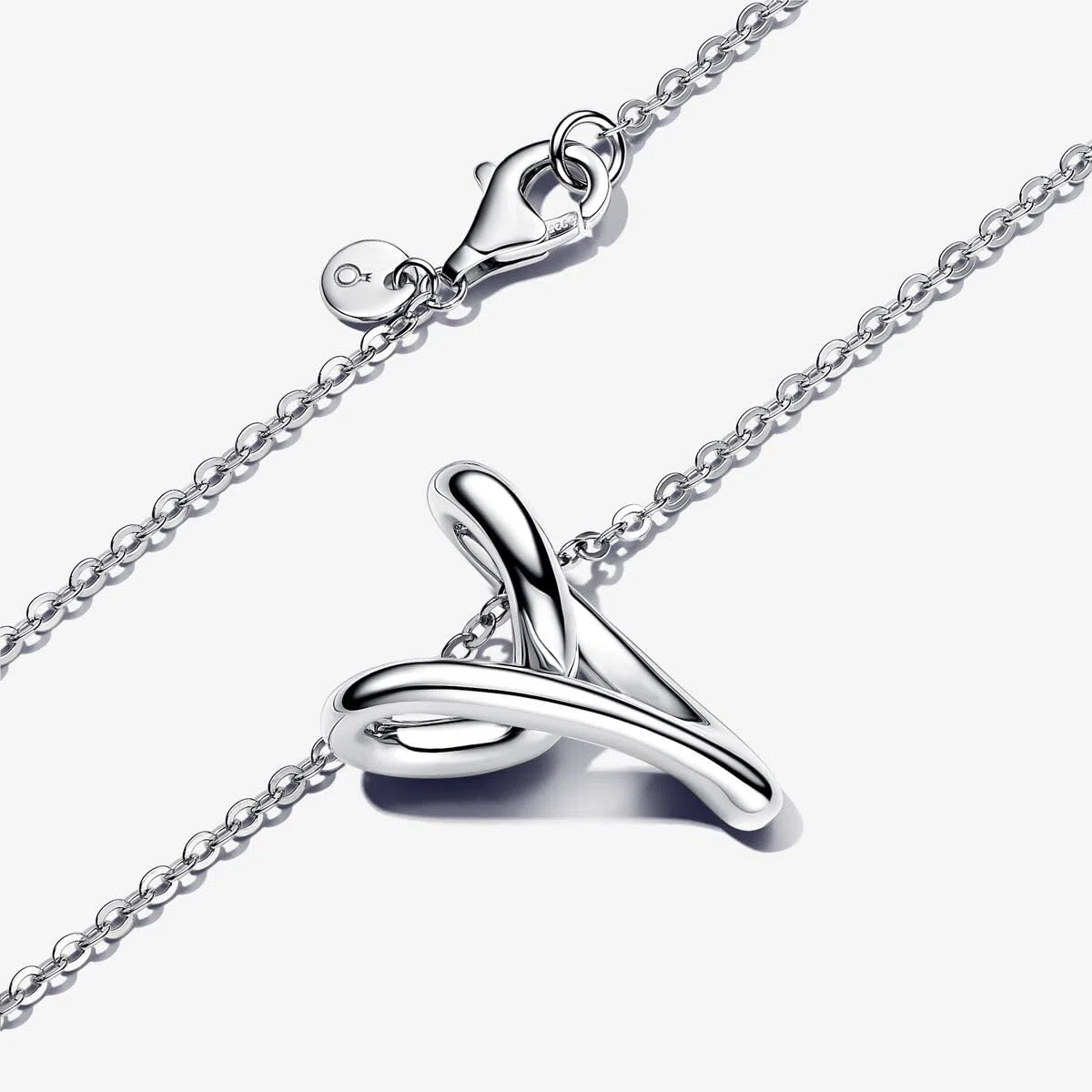 Pandora Essence Collar de plata de ley con colgante en forma de corazón, 70 cm70