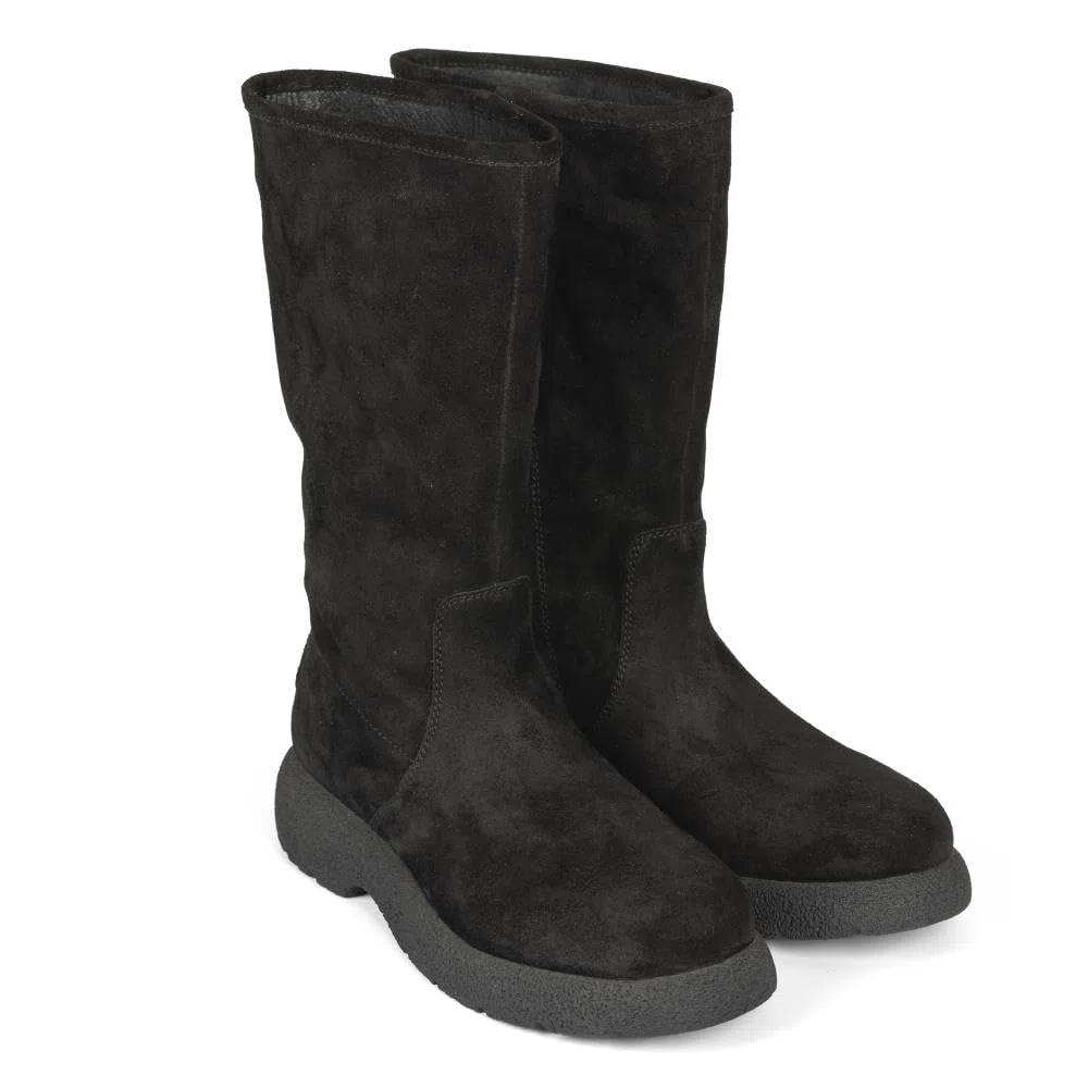 Botas MULTIPOSICIÓN Piel Serraje con Pelo KOSSEN