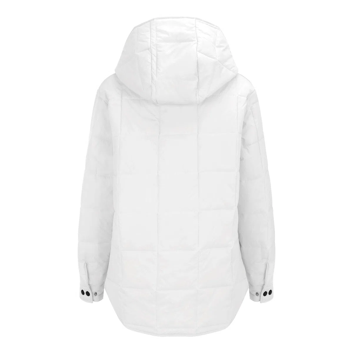HAOLEI Chaqueta Acolchada Mujer Ligera Chaquetas de Plumas Color Sólido con Cremallera Cuello Solapa Abrigo de Algodón Manga Larga con Bolsillos Casual Cálido Cazadora Acolchado Transpirable Outwear