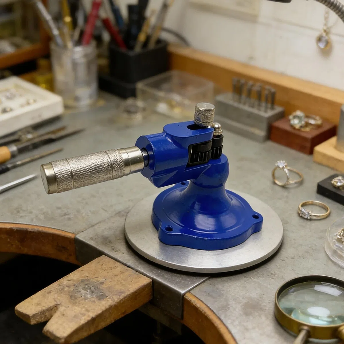 Oshhni Alargador de Anillos, máquina para Estirar y expandir Anillos, ajustador de tamaño de Anillos, Herramienta para fabricación de Joyas