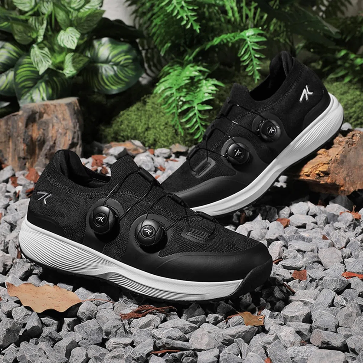 Zapatillas De Ciclismo MTB Hombres Mujer Zapatos Bicicleta de Montaña Compatibles con Todos Los SPD, Adulto Respirables con Cordones Rápidos