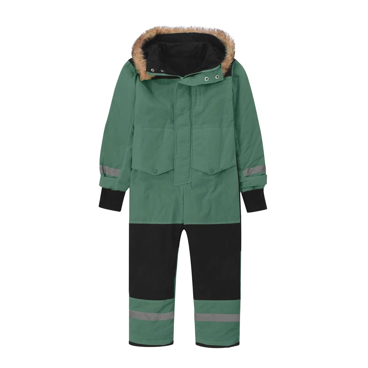 Mono de invierno para bebé Traje nieve Mameluco Abrigo Algodón Desmontable Capucha Ropa Footed Peleles Chaqueta con Pies