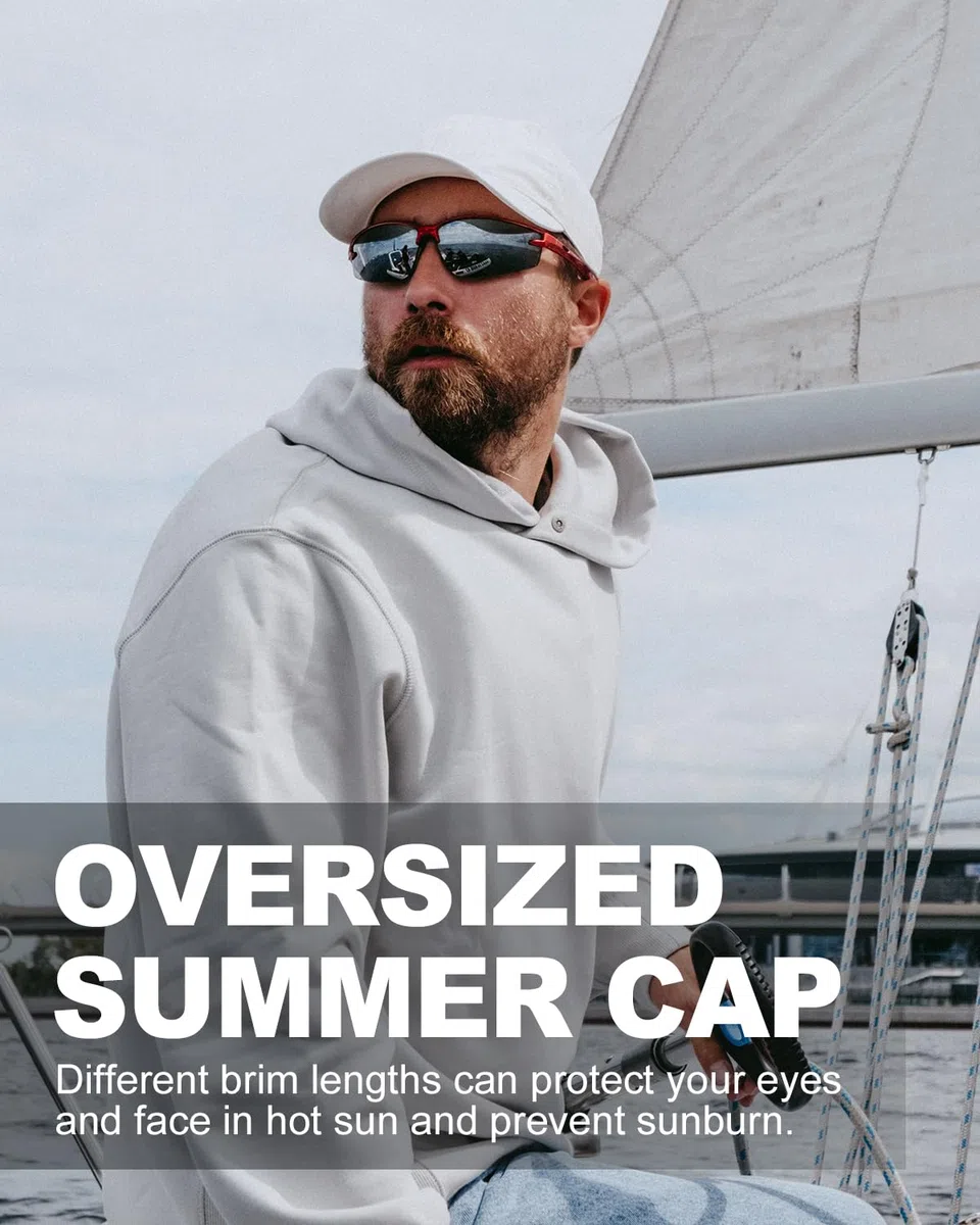 Feng Shui， Gorras de béisbol XL/XXL, Gorra Deportiva Grande para Correr, Gorra de Gran tamaño para papá, Gorra clásica de Tenis de Golf para Cabezas Grandes