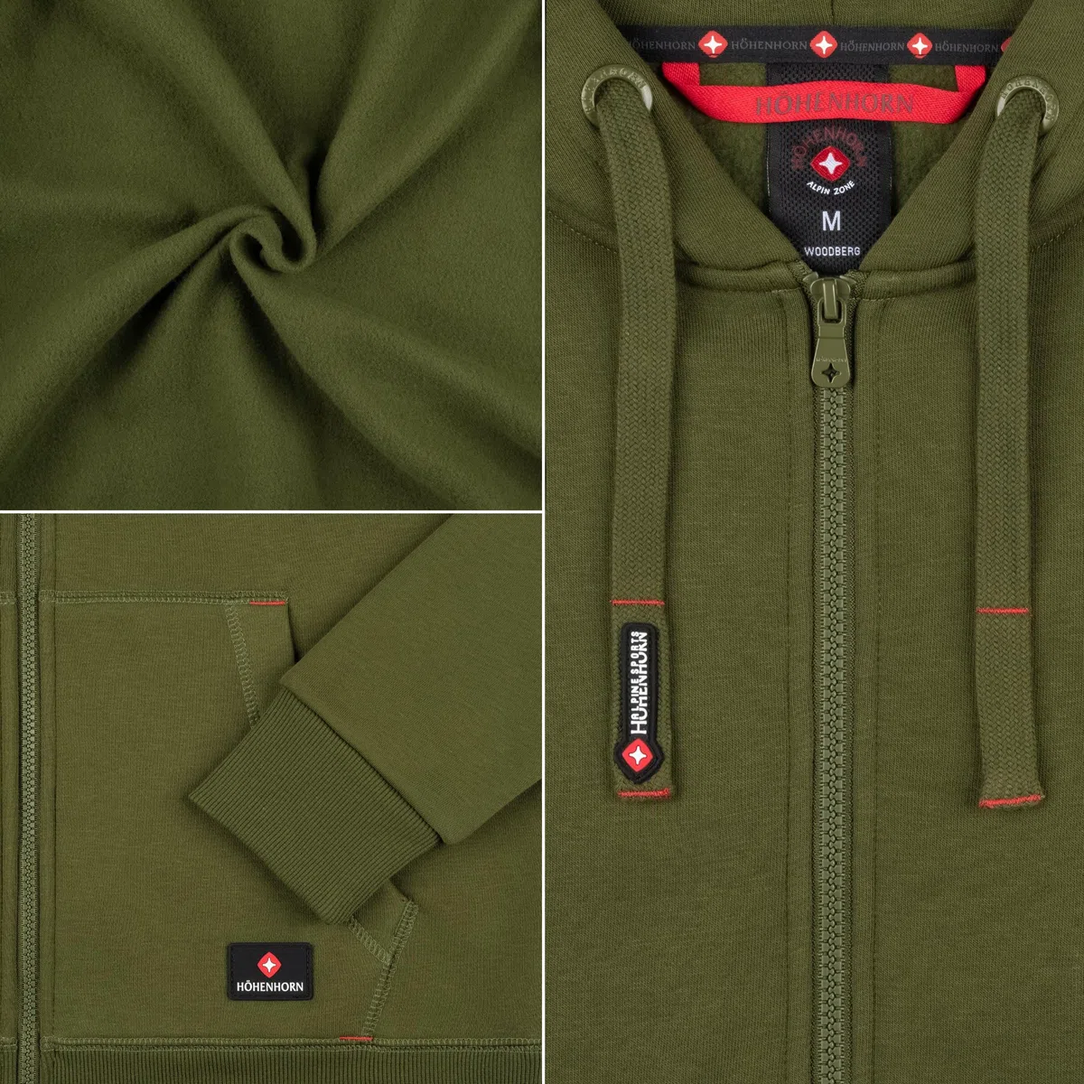 Höhenhorn Woodberg - Sudadera con capucha para hombre