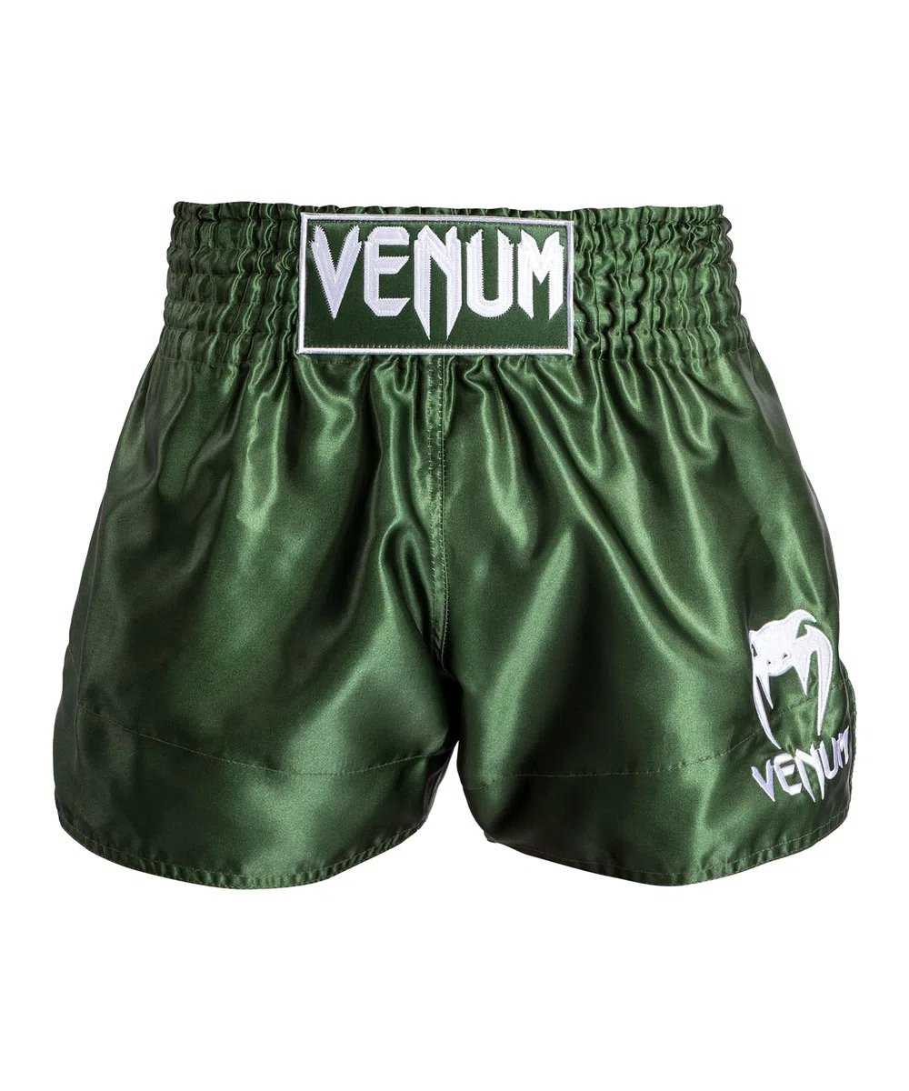 VENUM Classic Pantalones Cortos de Muay Thai - Pantalones Cortos Unisex Adulto