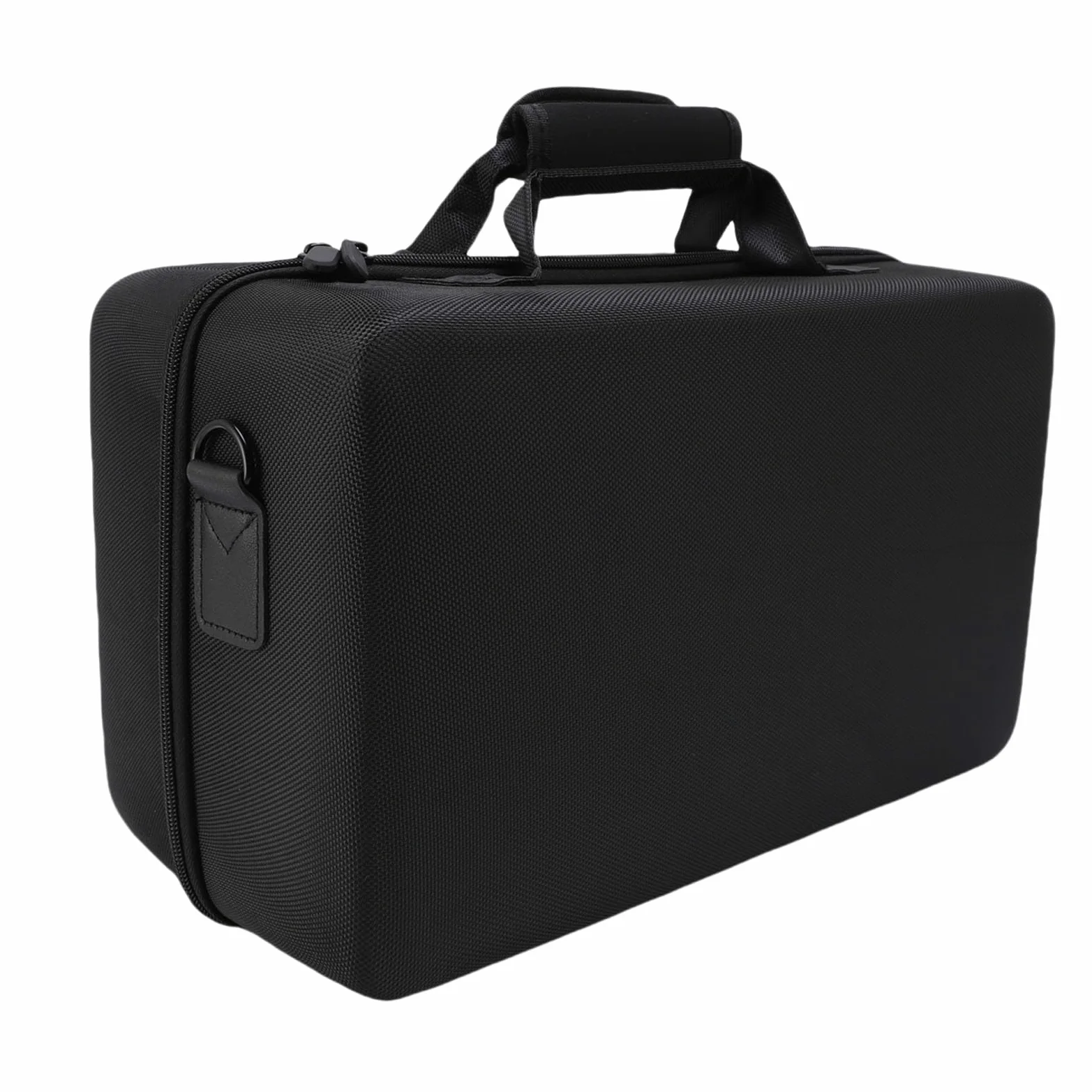 Slim Home Game Console Bolsa Protectora de Viaje Gran Capacidad Antideslizante para Controlador Base Vertical Interior/Exterior Nylon y EVA (Black)
