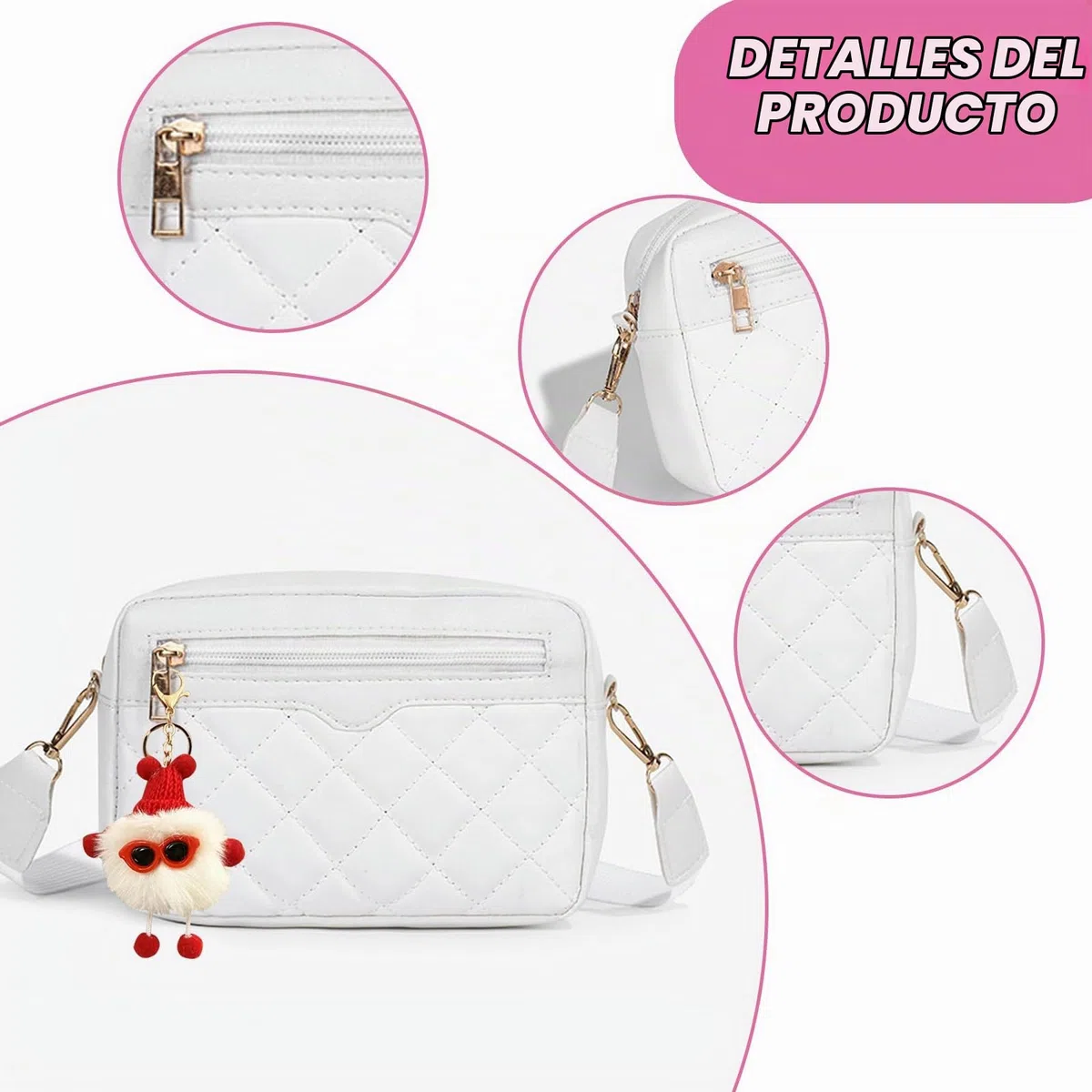 Bolso Bandolera Mujer, Bolso Mujer, Bolsos Cruzados Mujer, Bolsos Bandolera Mujer, Bolso Pequeño Mujer, Bolso Mujer Bandolera para mujer y niña para Compras Viaje,(18 * 13 * 6cm)