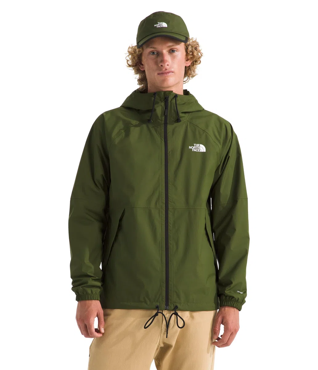 The North Face - Chaqueta con Capucha Impermeable Antora para Hombre - Impermeable, Cortavientos, Transpirable - Tejido DryVent - Materiales Reciclados