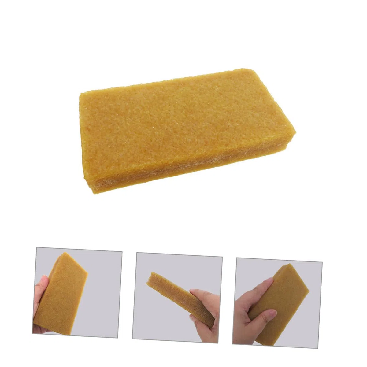 4 Piezas Película Cruda Limpiador De Cuero Borrador Zapatos Quitamanchas Limpiadores De Papel De Lija Limpiador De Papel De Lija Desgomado Accesorios Caucho Natural