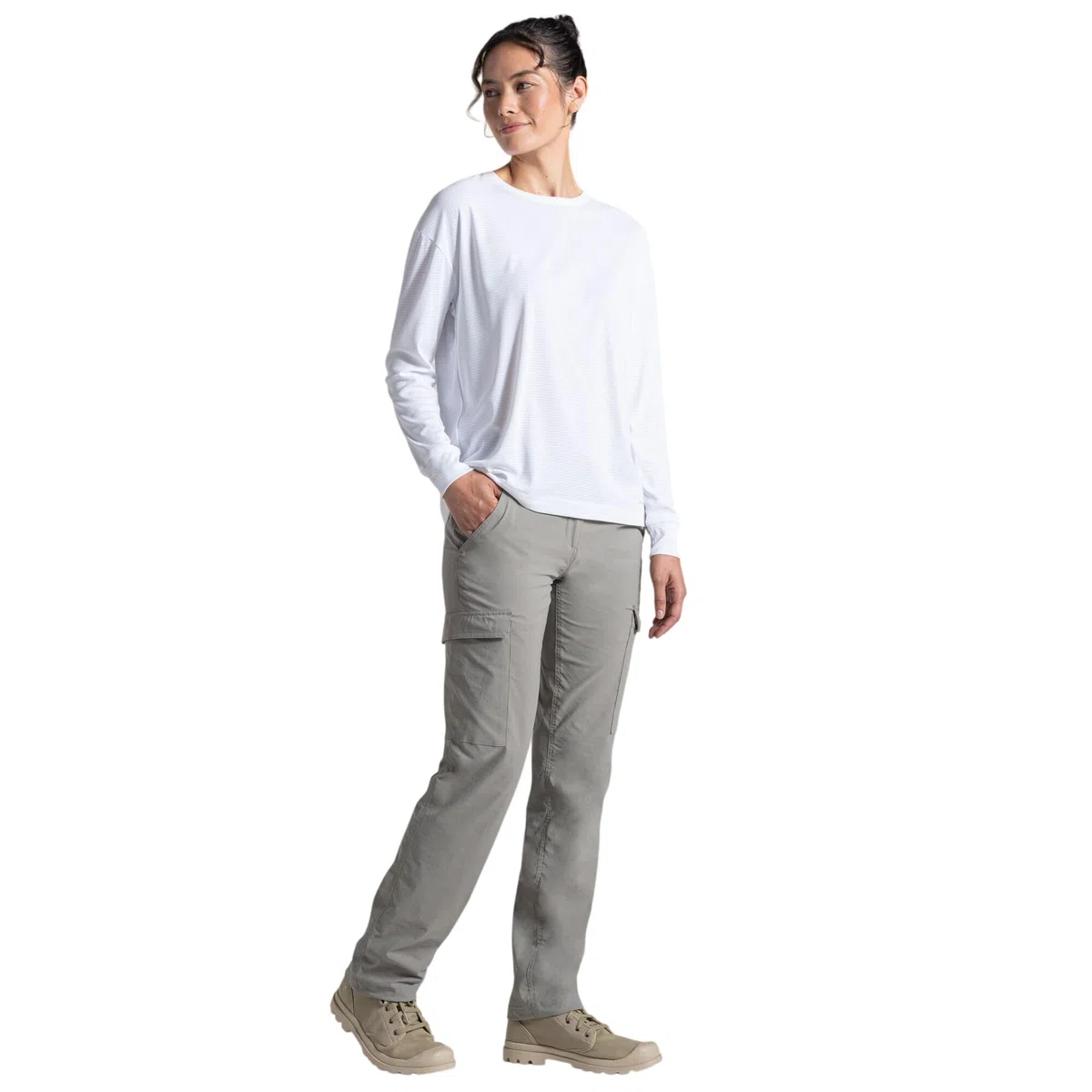 Craghoppers Nosilife Rif Cargotrousers - Craghoppers Nosilife Rif - Pantalones Cargo elásticos para Mujer Mujer