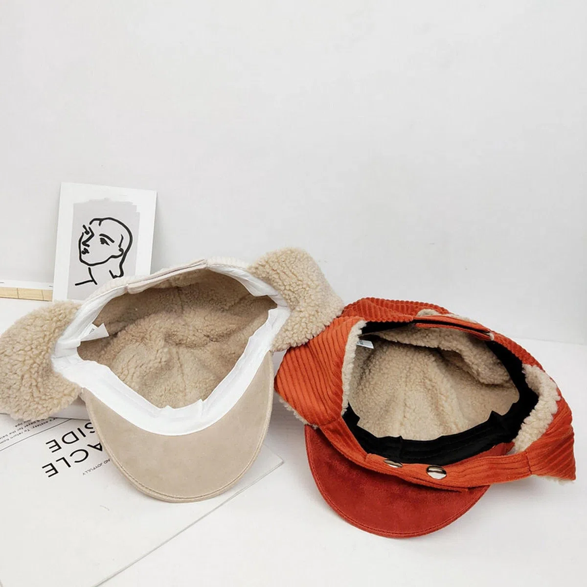 Invierno Niño Gorra Niña Kids Winter Winter Boys Sombreros Cálidos De Pelaje De Pieles para Niñas Cartoon Bid Gabs-Pink,1-5 Years