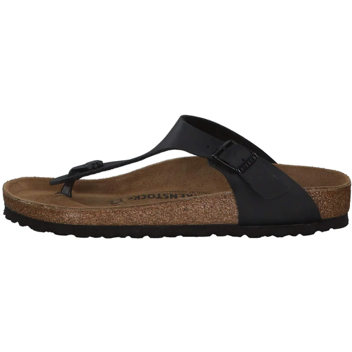 Birkenstock Gizeh zwart slippers dames (043691)