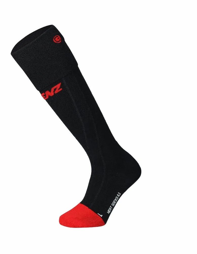 LENZ Calcetines de compresión Heat 6.1 2024, negro