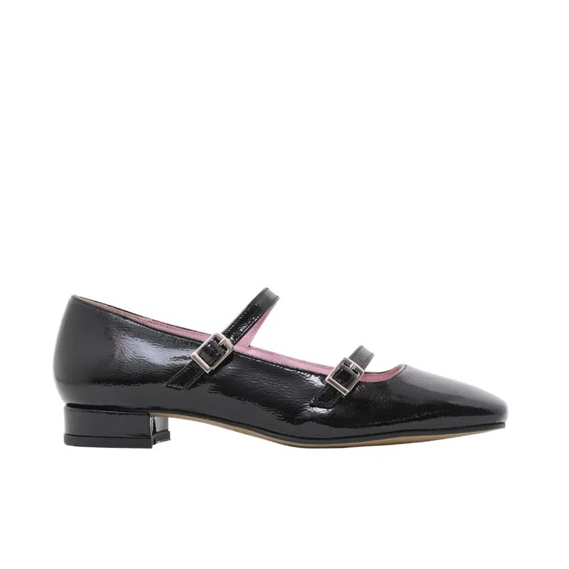 BAILARINA MARY JANE PIEL ESCOOLERS DOROTHY E2327T - 37, Negro