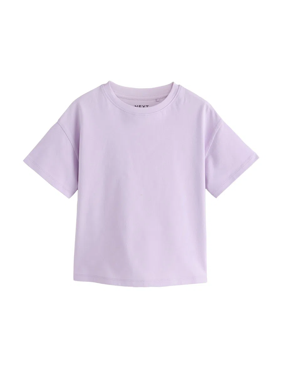 NEXT Niñas Pack de 4 Camisetas con Lentejuelas y Unicornio