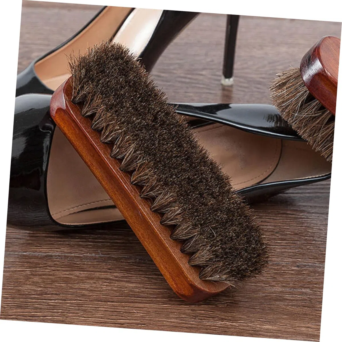 GALPADA 10piezas Cepillo De Cerdas para Limpieza De Calzado para Pulir y Zapatos Diseño Ergonómico y