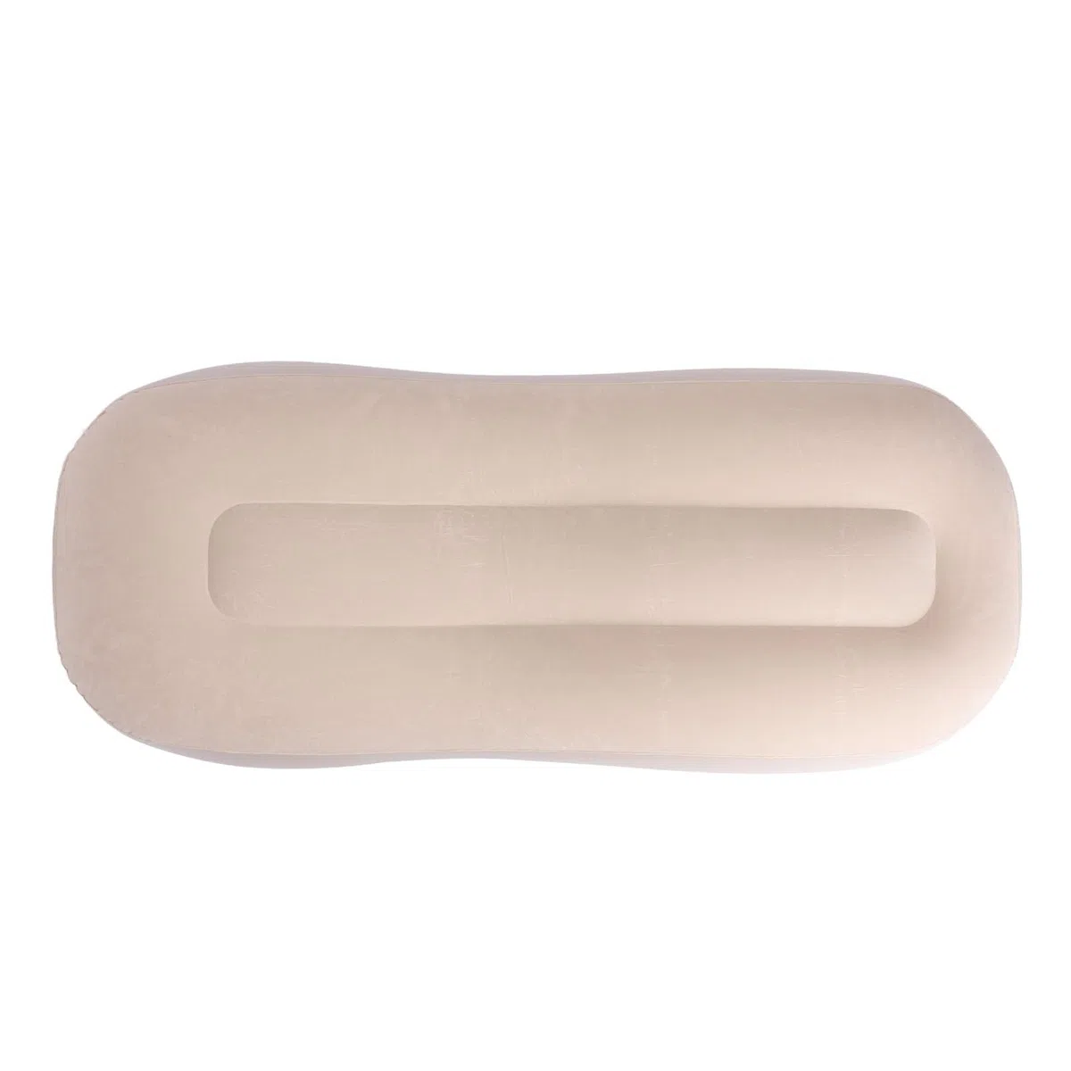 Aramox Sillón Inflable Automático, Sofá Reclinable de Tela Flocada con