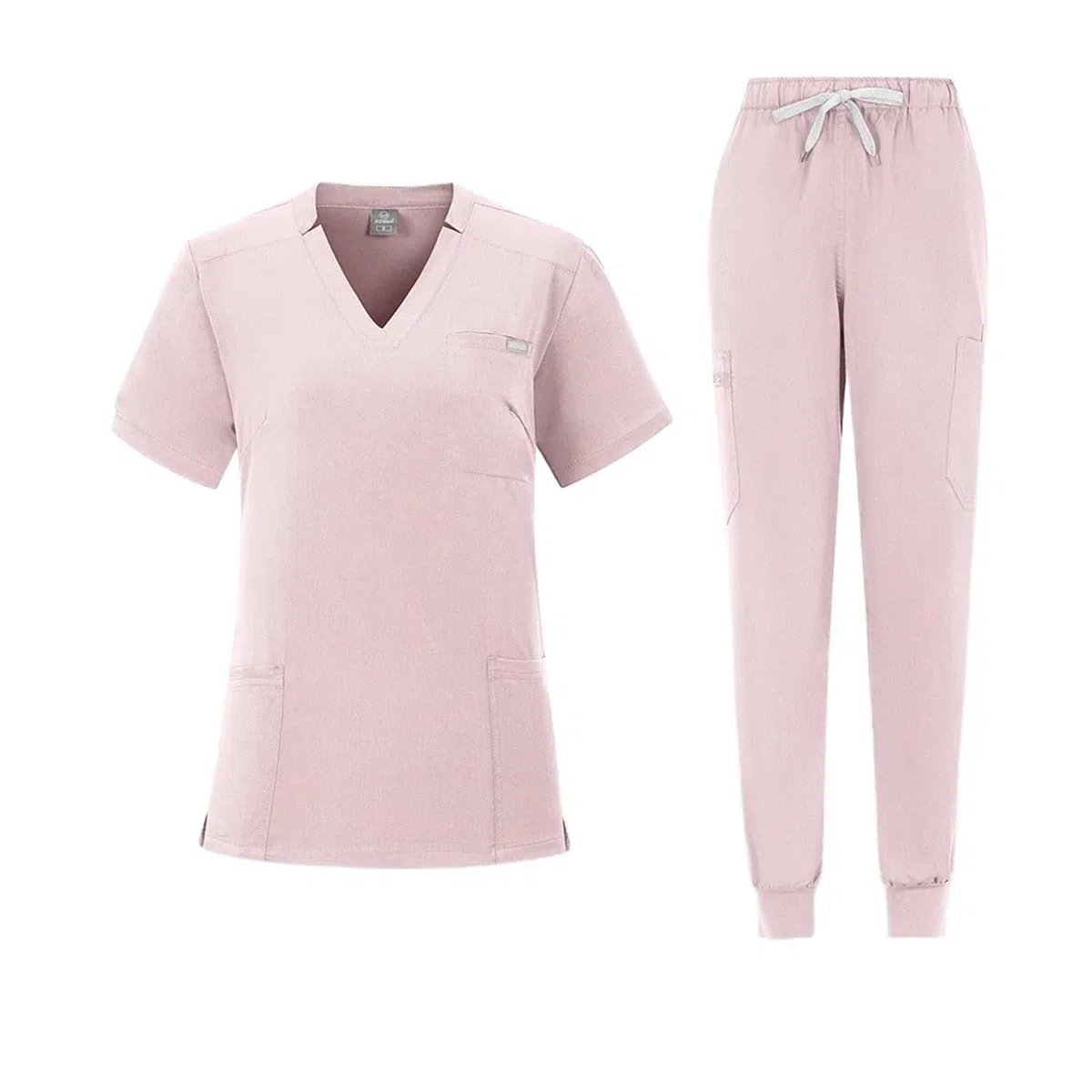 Uniforme Sanitario Mujer Uniforme for quirófano, Conjunto de Uniformes Trabajo for Hospital, Suministros for Enfermera, Traje for cirugía Dental, Ropa(Pink,S)